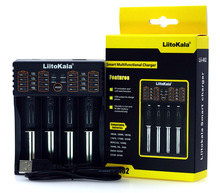 Liitokala Lii-402 battery charger, charging 186501.2V 3.7V 3.2V 3.85V AA / AAA 26650 10440 16340 25500 NiMH lithium battery 2024 - buy cheap