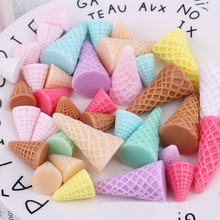 8PCS Candy Ice Cream Cone Slime Charms Beads Slime Accessories Making Supplies With Drawstring Pouch for DIY Crafts Scrapbooki 2024 - buy cheap