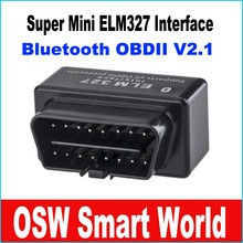 Hot Universal Mini ELM327 V2.1 Bluetooth OBD2 Diagnostic Tool Auto Diagnostic Scanner Test Tool For Android Windows 2024 - buy cheap