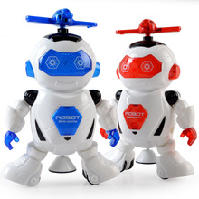 Электронные вращающиеся умные космические игрушки для танцев роботы для прогулок с музыкальным светом для детей игрушка космонавта подарок на Новый год и день рождения 2024 - купить недорого
