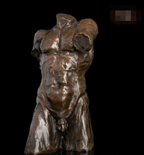 11 Western Abstract Art Sculpture Pure Bronze Copper Body Person Statue Figurine 2024 - buy cheap