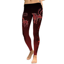 NEW Arrival Deathly Hallows Women leggings Red Leggins Printed legging for Woman pants 2024 - buy cheap