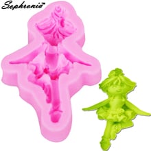 Sophronia-molde de silicone para menina dançando, 1 peça de joia uv, confecção de joias, artesanato, decoração diy, f1076 2024 - compre barato