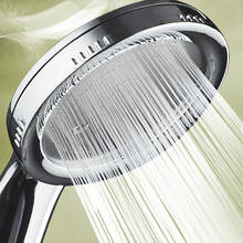 1PC Pressurized Nozzle Shower Head ABS Bathroom Accessories High Pressure Water Saving Rainfall Chrome Shower Head 2024 - buy cheap