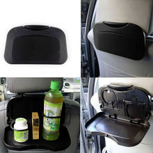 New 1pcs Folding Auto Car Back Seat Table Drink Food Cup Tray Holder Stand Desk hot selling~ 2024 - buy cheap