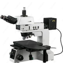 Microscópio metalográfico metalúrgico -- amescopo suprimentos 50x-800x, microscópio metalográfico polarizante, escuro 2024 - compre barato