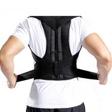 Бандаж для поддержки спины, Корректор осанки для женщин и мужчин, облегчение боли в спине, поддержка плеч и поясницы, коррекция осанки 2024 - купить недорого