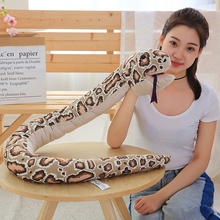 1pc 165cm Simulation Giant Snake Plush Toys Stuffed Animal Toy Soft Dolls Bithday Christmas party Gifts baby Funny Hand Toy 2024 - buy cheap