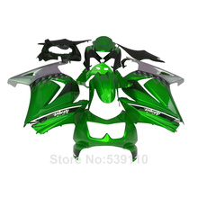 Kit de carenado para Kawasaki ninja 250r verde 2008-2014 EX250 08 09 10 11 12 13 14 juego de carenados YK02 2024 - compra barato