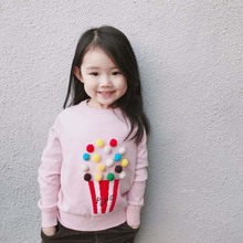 2019 Хлопковый вязаный свитер для девочек, свитер для маленьких девочек с милым рисунком, детские пуловеры с длинным рукавом для малышей, свитер, детская одежда 2024 - купить недорого
