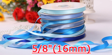 [IuBuFiGo] Satin Ribbon 5/8"(16mm) Single Face Decorative Ribbon 100yard/lot /roll Retail Free shipping 2024 - buy cheap