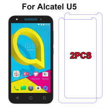 2 uds para Alcatel U5 HD vidrio templado 9H 2.5D protector de pantalla Premium funda de film para Alcatel One Touch U5 de U5 5,0 pulgadas 2024 - compra barato