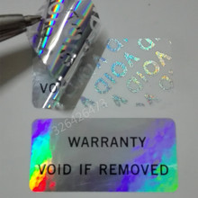 Посылка наклеек с защитой от подделок гарантия недействительна герметичная лазерная этикетка VOID 200 шт. 3*1,5 см Бесплатная доставка 2024 - купить недорого
