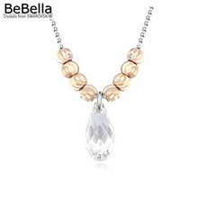 BeBella-colgante de cristal para mujer, collar hecho con Cristales austriacos Swarovski 2024 - compra barato