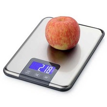 Balança digital de cozinha de precisão, 15kg, 1g, eletrônica, grande, dieta, peso, slim, balança de aço inoxidável, balança de pesagem 2024 - compre barato