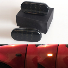 Luz LED lateral de señal de giro para coche Jetta, Golf 4, Golf 4, Mk4, Passat B5, B5.5, 1999-2004, con intermitente de lente negra, 1 par 2024 - compra barato
