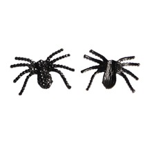 30*20mm flatback rhinestone spider button for Halloween 10PCS BTN-5633 2024 - buy cheap