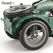 Прочный военный игрушечные мотоциклы зеленый рабочего Diy мотоциклов модели Kidsroom коллекция собрать военную мотоциклы 2024 - купить недорого