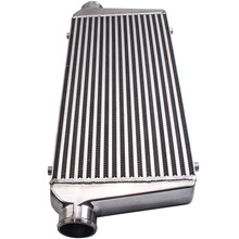 Placa de Intercooler, barra de aluminio completa, montaje frontal, 600x300x76MM, 3.0 entrada y salida 2024 - compra barato