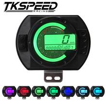 12500 RPM Motorcycle Speedometer LCD MPH Digital Odometer 7 Colors Backlight Motorbike Speedo Meter Tachometer Gauge 2024 - buy cheap