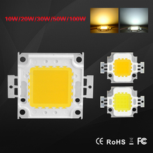 LED COB RGB Chip Beans Light-Emitting Diode 10W 20W 30W 50W 100W DC 12V-32V Integrated SMD For Floodlight Spotlight Warm / White 2024 - buy cheap