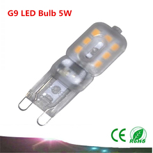 1PCS G9 LED Bulb  5W SMD2835 AC220V Mini G9 LED Lamp Corn Light Chandelier Light Replace Halogen Lamp 2024 - buy cheap