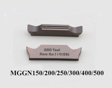 10PCS Slot Cutting Inserts MGGN150/MGGN200/MGGN250/MGGN300/MGGN400/MGGN500 Cutter carbide hard alloy blade for stainless steel 2024 - buy cheap