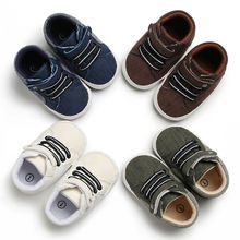 Zapatos de cuna de suela suave para bebé, niño y niña, zapatillas antideslizantes de 0-18 meses 2024 - compra barato
