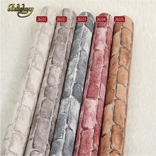 Beibehang-papel de pared Papel de pared de ladrillo vintage, rollo de papel tapiz en relieve de pvc, 3D, Moderno 2024 - compra barato