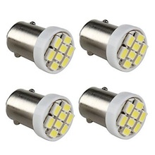 Tampa de baioneta t11 t4w 8 led 233 ba9s, 4 peças, luz interior do carro, placa, luz, 12v 2024 - compre barato