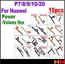 10pcs For Huawei P7 P8 P9 PLUS lite G9 P10 plus Pro nova 3E p20 pro Power Volume Up Down Button Key Flex Cable Replacement Parts 2024 - buy cheap