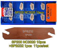 11pcs/set  SPB232 1pcs+SP200 NC3020 10pcs Machining  steel 2024 - buy cheap