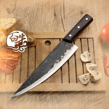 Free Shipping Metal Forged Handmade Clip Steel Chef Boning Knife Split Butcher Meat Knife Kitchen Professional Slicing Knives 2024 - buy cheap
