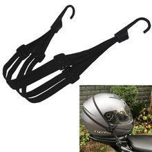 Universal Motorcycle Helmet Mesh Net 60cm Luggage Mesh Strap Fixed Elastic Buckle Rope Bandage Black Moto Motorcycle Accessories 2024 - buy cheap