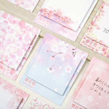Creative Cherry Sakura Memo Pad N Times Sticky Notes Memo Notepad Bookmark Gift Stationery School Office Supply 2024 - buy cheap