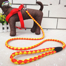 3PCS Small Dog Harness and Leash Set Nylon Adjustable Small Dog Harness Leads Rope Set for Small Medium Dog 2024 - buy cheap