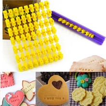 2016 Useful Number Alphabet Letter Cake Mould Biscuit Cookie Cutter Press Stamp Embosser Cookie Decor 2024 - buy cheap