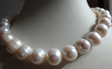 Free Shipping HUGE 14KGP 20" 10-11MM SOUTH SEA GENUINE WHITE BAROQUE PEARL NECKLACE a() 2024 - buy cheap