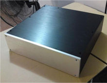 Full aluminium pre-amp case Enclosure hifi DIY amp chassis DAC box 320*92*308mm 2024 - buy cheap