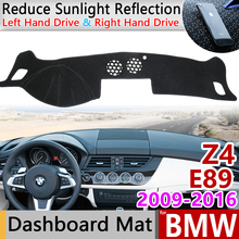 for BMW Z4 E89 2009~2016 Anti-Slip Anti-UV Mat Dashboard Cover Pad sun Shade Dashmat Protect Carpet Accessories 2012 2014 2015 2024 - buy cheap