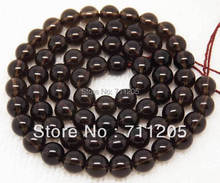 wholesale 66pcs , 6mm Natural Smoky Quartzs Round Loose Beads ,Min. Order is $10,we provide mixed wholesale for all items ! 2024 - buy cheap