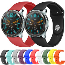 Fashion Silicone Bracelet Sport Band For HUAWEI WATCH GT Smart Watch Band Strap Replacement Rubber Bracelet Belt Wristband 22mm 2024 - buy cheap