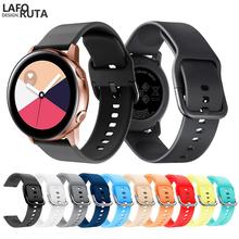 Ремешок Laforuta спортивный силиконовый для наручных часов Samsung Galaxy Watch Active, быстросъемный браслет для Galaxy 42 мм/S2 2019, новинка 2024 - купить недорого