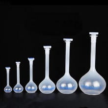 Free shipping 1piece/lot 25ml to 1000ml Plastic volumetric flask with food grade PP material 2024 - buy cheap