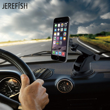 JEREFISH-soporte magnético para salpicadero de coche, Kit de teléfono, soporte magnético para ipad, iPhone 5, 5c, 6 plus, Samsung, ipad, Smartphone 2024 - compra barato