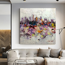 Abstract painting cuadros art Canvas painting huge size palette knife acrylic texture Wall Pictures for living room Home decor 2024 - buy cheap