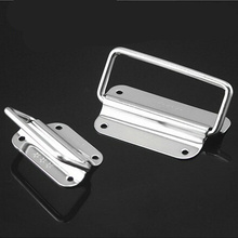 4pcs/set !Stainless Steel Cabinet Handle Folding Hand Box Suitcase Handbag Handle Kitchen Drawer Pull  Furniture Hardware 2024 - buy cheap