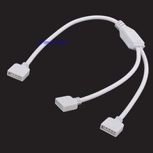 5Pin RGBW Splitter connector 1 to 2, 1 to 3, 1 to 4 female extension wire cable for RGBW led strip 2024 - buy cheap