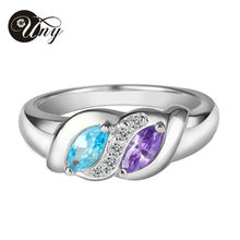 UNY Rings 925 Silver Customized Engrave Family Ring Anniversary Love Birthstone Rings Personalized Valentine Promise Gifts Ring 2024 - buy cheap