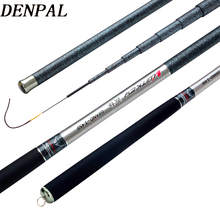 DENPAL Fishing Rods 3.6m-7.2m Carbon Fiber Telescopic Fishing Rod Ultra Light Ultrafine Hand Pole Feeder for Carp Fishing 2024 - buy cheap